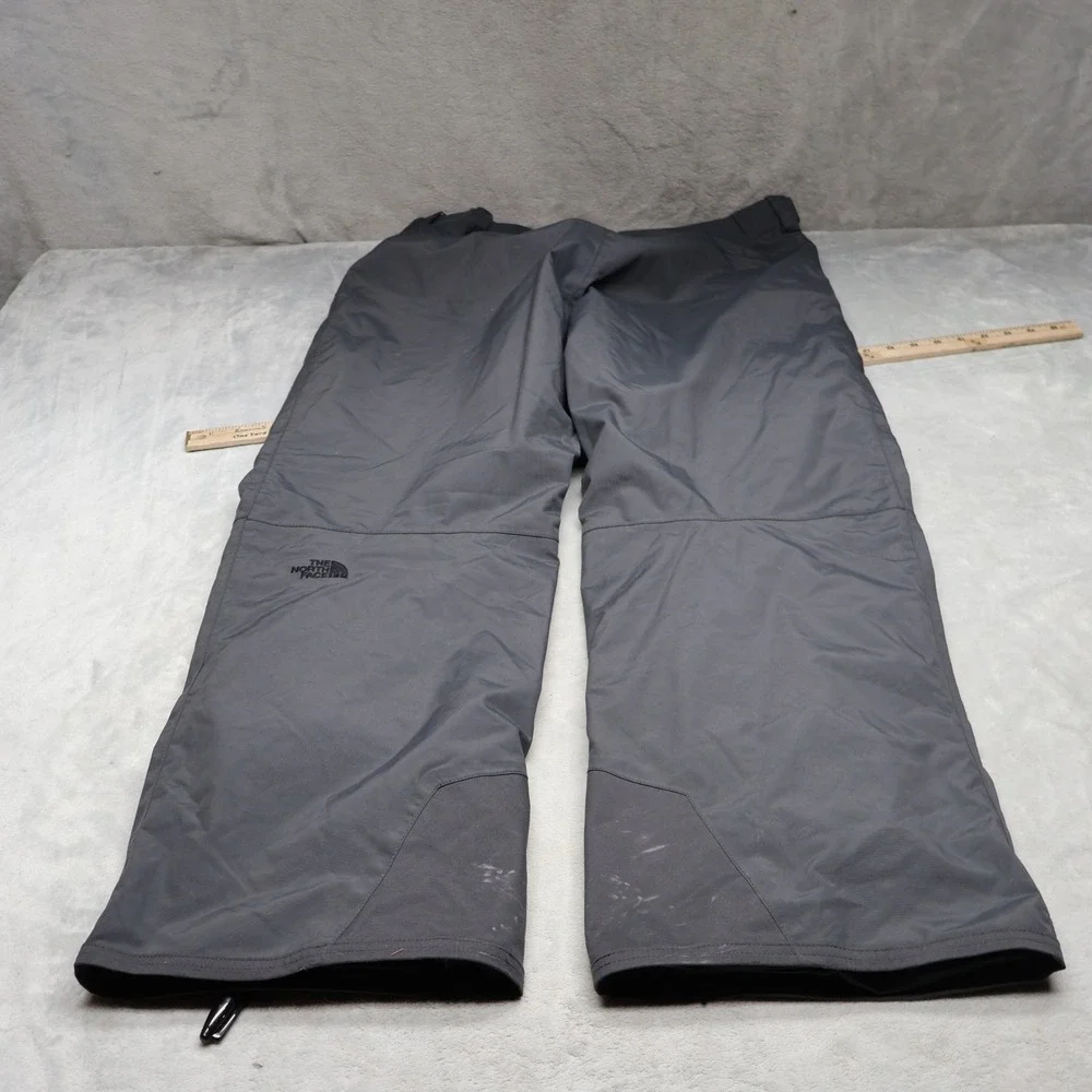 North Face Snow Pants Mens Large Short Black‎ Cargo Ski Winter Wind Rain 36x32